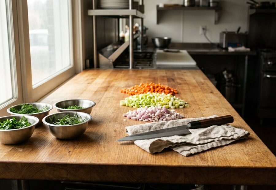 Commis de cuisine, Le Jardin des Saveurs
